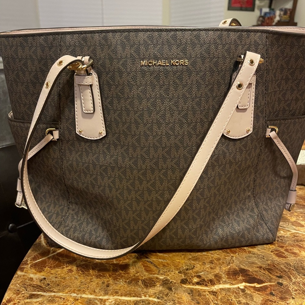Michael Kors Brown Tote Bag